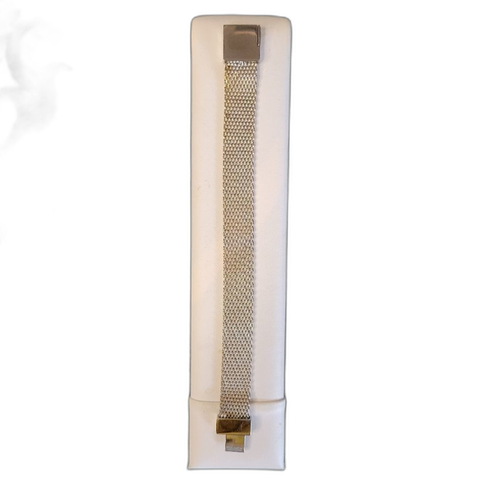 Killian Sterling Silver Mesh Slide Bracelet